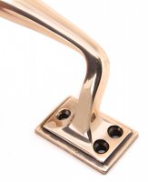 Polished Bronze 300mm Art Deco Pull Handle