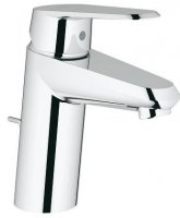 Grohe Eurodisc Cosmopolitan SilkMove Basin Mixer C/S