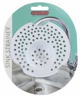Apollo Housewares White Metal Sink Strainer