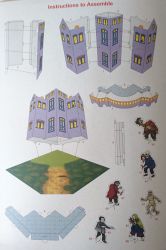 Haunted House 3D Construction Book - Make Your Own