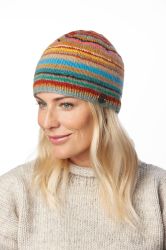 NAYA - Strata beanie - pure wool - beach