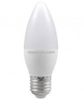 Crompton LED Candle Thermal Plastic ? Dimmable ? 5.5W ? 6500K ? ES-E27 (9288)