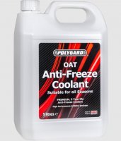 Polygard OAT Premium Antifreeze Coolant (Red)