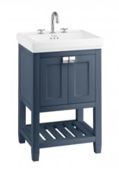 Burlington Bathrooms Riviera 58cm Blue Vanity Unit