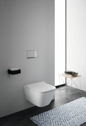 Geberit Sigma 60 White Glass Dual Flush Plate