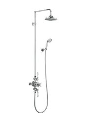 Burlington Avon Thermostatic Two Outlet Exposed Shower Valve