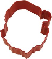 Anniversary House Red Santa Face Shaped Cookie Cutter