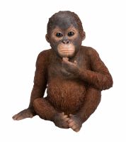Baby Orangutan - Lifelike Garden Ornament - Indoor or Outdoor - Real Life
