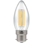 Crompton 6.5W LED Filament Candle BC 2700k - (12769)