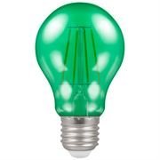 Crompton 4.5W LED Filament Coloured Harlequin Gls ES Green (13681)