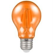 Crompton 4.5W LED Filament Coloured Harlequin Gls ES Orange (13704)