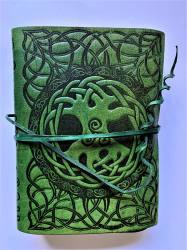 Tree of Life Leather Book of Shadows Journal