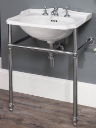 Silverdale Balasani 600mm Basin - White