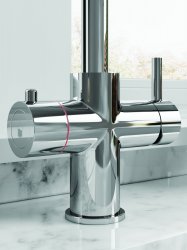 Tre Mercati 3-in-1 Chrome Boiling Water System Tap