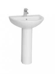 Vitra Commercial Milton 1 Tap Hole 55cm Basin