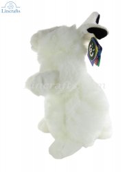 Soft Toy White Rabbit, Arctic Hare by Living Nature (28cm) AN477