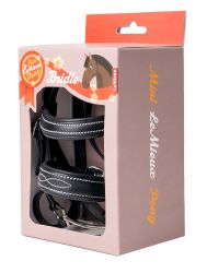 Lemieux Mini Toy Pony Accessories - Leather Bridle Black