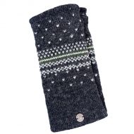 Pure wool - Nordic wristwarmers - grey/green