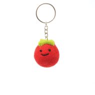 Tomato - Wool Felt - Keyring