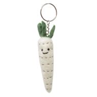 Parsnip - Wool Felt - Keyring