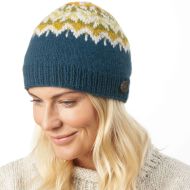 Pure Wool - Jewel Drop Beanie - Cobalt