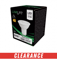 LumiLife 5.7w LED Dim GU10 420lm 827 (S16376)