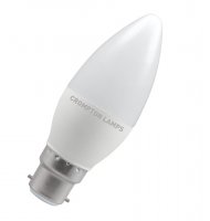 Crompton 5.5w LED Thermal Candle BC 6500k - (11366)