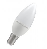 Crompton 5.5w LED Thermal Candle SBC 2700k - (11304)