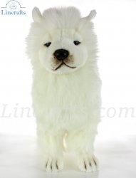 Soft Toy Samoyed Dog by Hansa (41cm) 2709