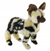 Soft Toy Painted Hunting Wild Dog by Hansa (21cm) 7941