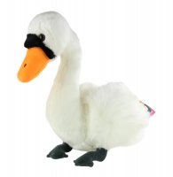 Soft Toy Bird. Swan by Living Nature (25cm) AN380