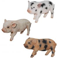 Micro Pig Piglet - Lifelike Ornament Gift - Indoor or Outdoor - Pet Pals