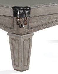 Brunswick Allenton Driftwood Pool Table - Tapered Legs 7ft or 8ft.