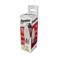 Energizer 4w LED Filament Candle Clear ES Warm White (S12870)