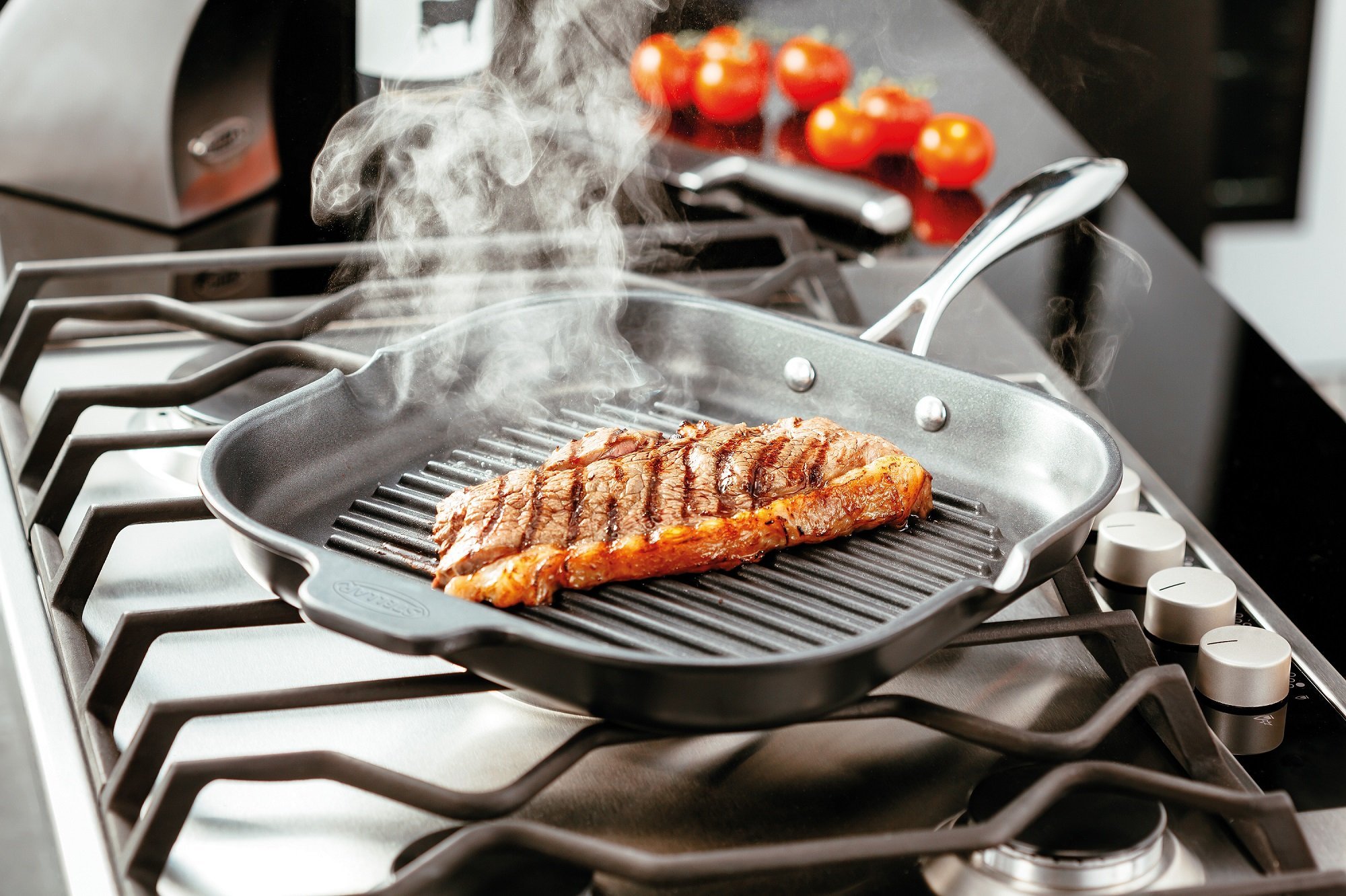 Stellar Speciality Cookware Ceramic Grill Pan 28 x 28cm | Sparkle