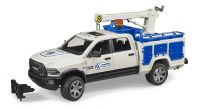 RAM 2500 Service Truck With Beacon - Bruder 02509 Scale 1:16