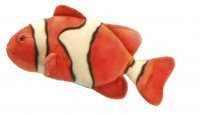 Soft Toy Fish Clownfish by Hansa (32cm) 5078