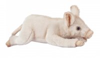 Soft Toy Pig, Piglet by Hansa (22cm.L) 7023