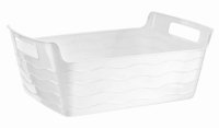 Home Plus Flexi Handy Basket - White