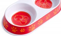 Petface Melamine Double Cat Bowl