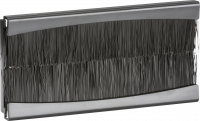 Knightsbridge Brush Module 100 x 50mm - Black (NETBR4G)
