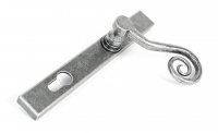 Pewter Monkeytail Slimline Lever Espag. Lock Set - RH