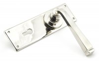 Polished Nickel Avon Lever Lock Set