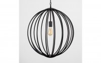 ICONIC Astoria Black Basket Electric Pendant - (22085)