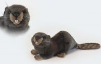 Soft Toy Beaver by Hansa (26cm) 3841