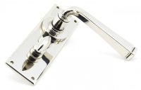 Polished Nickel Avon Lever Bathroom Set