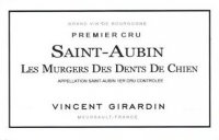 Vincent Girardin Saint Aubin 'Les Murgers Des Dents De Chien' 1er Cru 2019