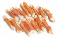 The Dog Deli Tasty Chicken Wrapped Calcium Bones 100g