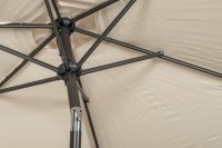 Ivory 2.5m Crank and Tilt Parasol