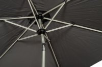 Grey 2.5m Crank and Tilt Parasol